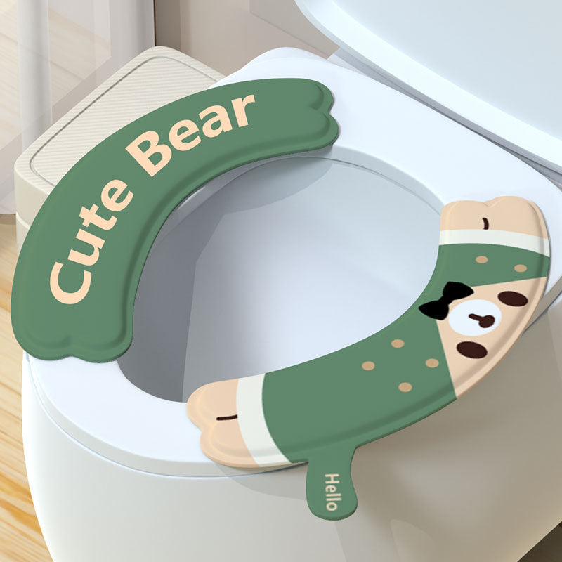 New All Season Waterproof Toilet Seat Cushion EVA Pad
