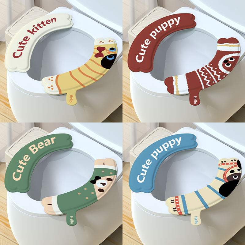 New All Season Waterproof Toilet Seat Cushion EVA Pad