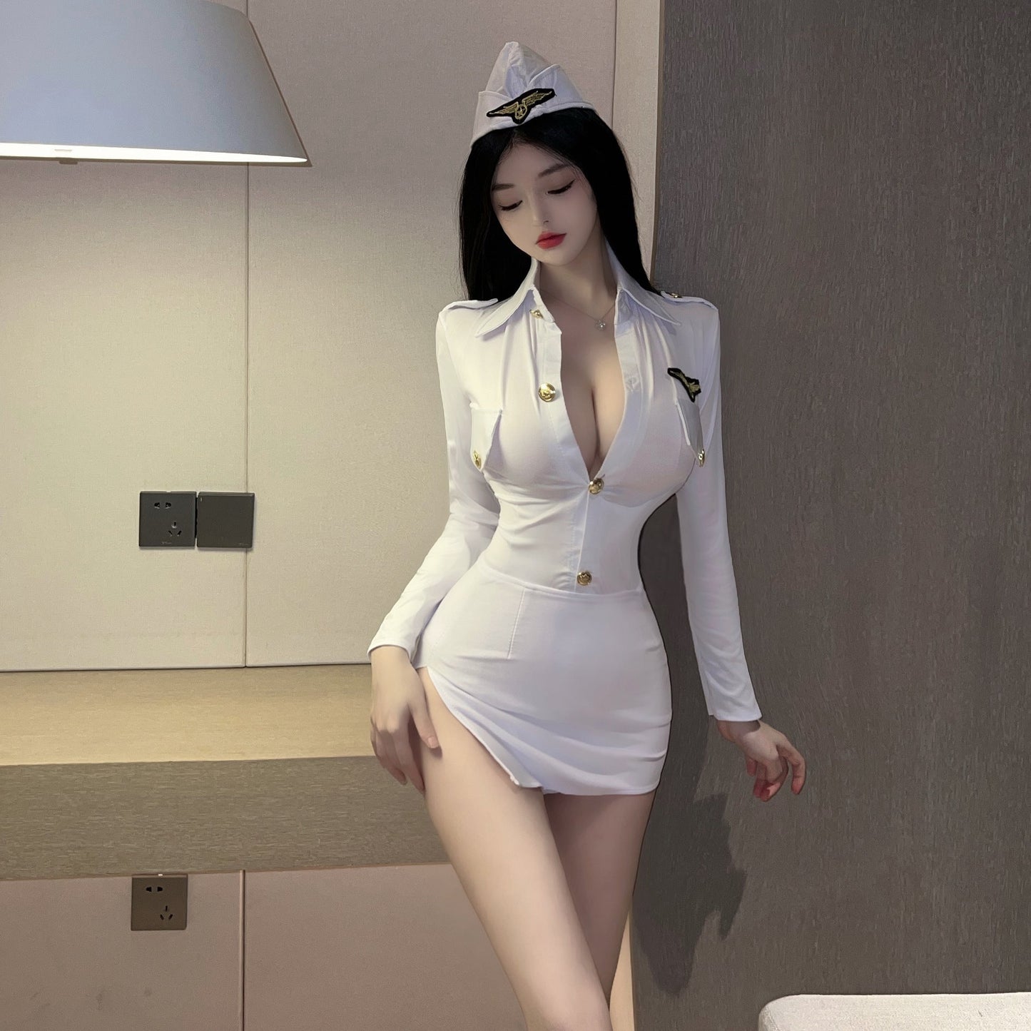 Sexy Lingerie Nightwear Police Uniform Suit